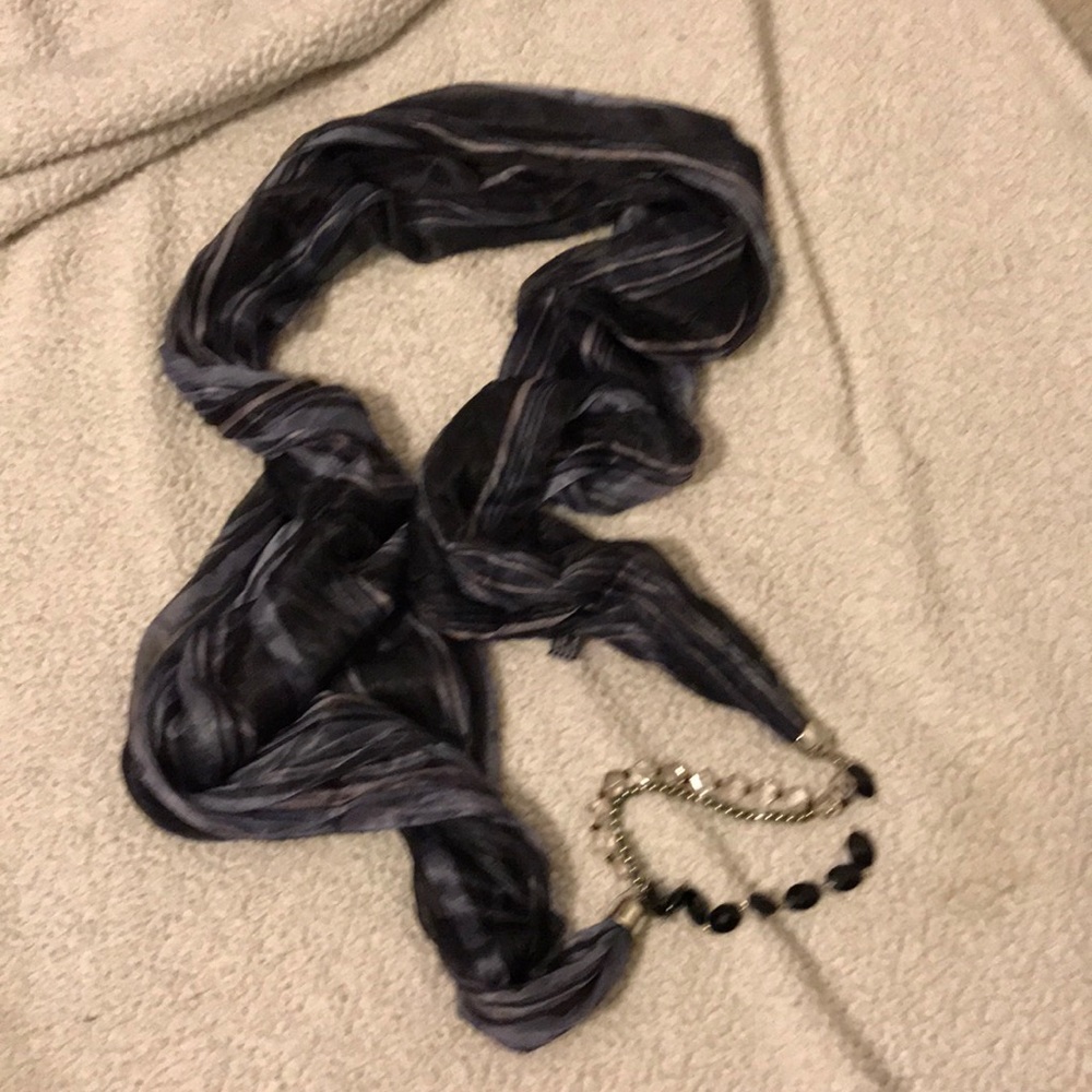 Silky scarf